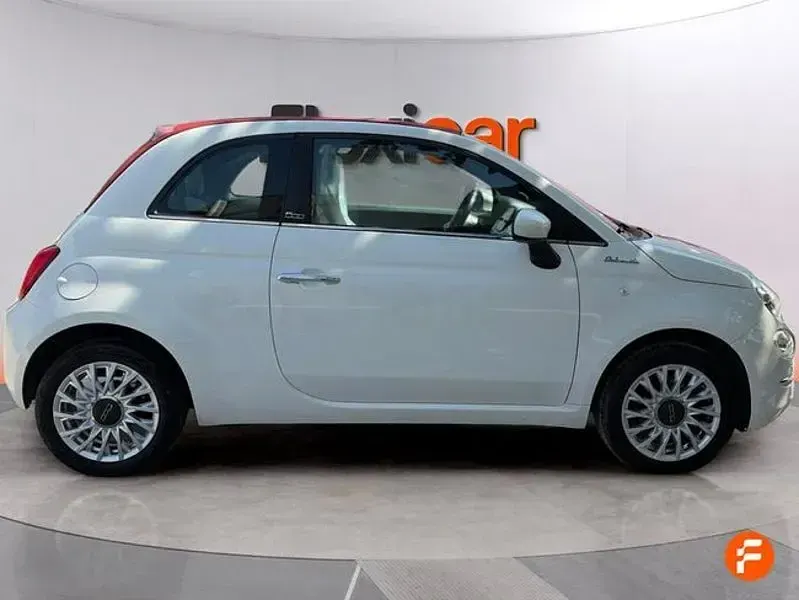 Usado Fiat 500C Dolcevita 70 CV (51 kW) 2022 Blanco Descapotable