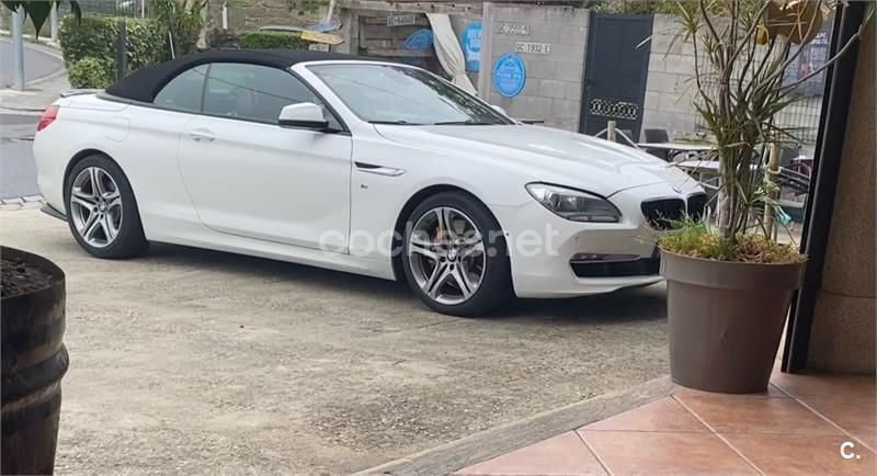 Blanco Usado 2012 BMW 650 Cabriolet Descapotable | 28.500 € - Imagen 1/4