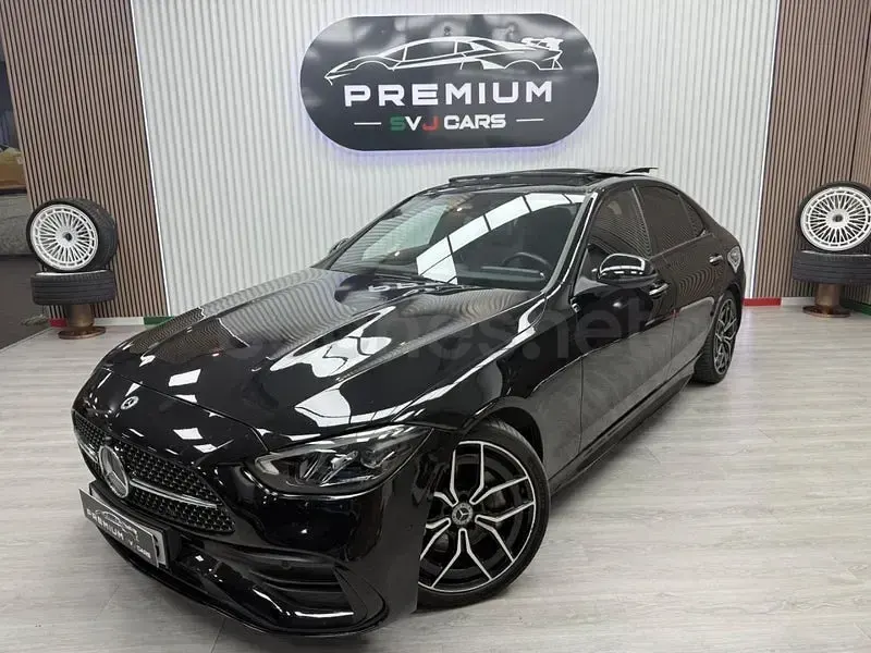 Usado Mercedes C300 245 CV (180 kW) 2021 Negro Berlina
