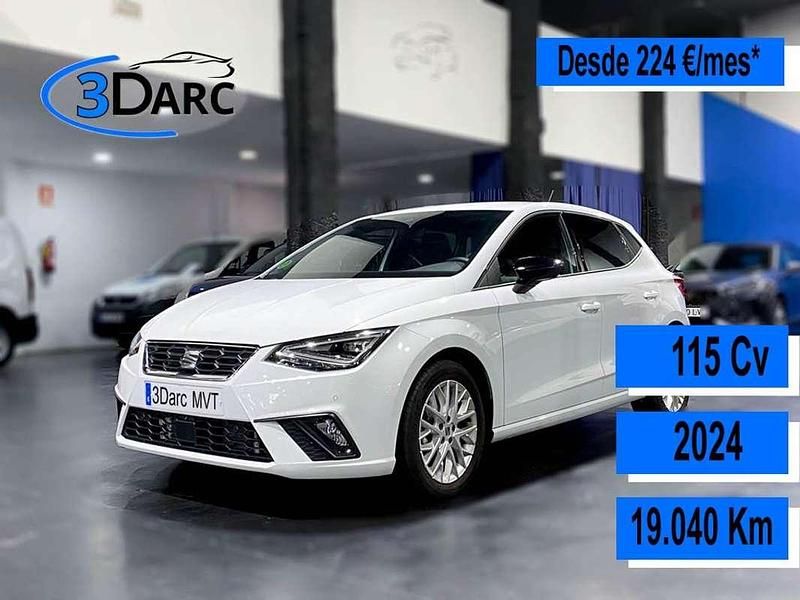 Blanco Usado 2024 Seat Ibiza FR Utilitario | 15.318 € (Precio justo) - Imagen 1/4
