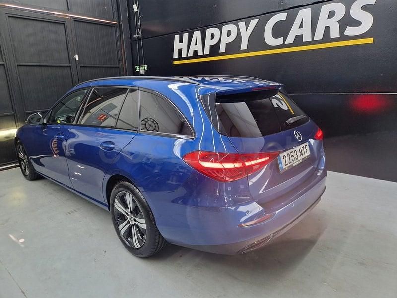 Usado Mercedes C200 163 CV (119 kW) 2022 Azul Familiar