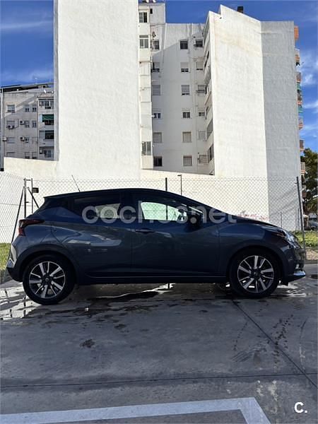 Usado Nissan Micra N-Connecta 100 CV (73 kW) 2019 Gris / plata Berlina