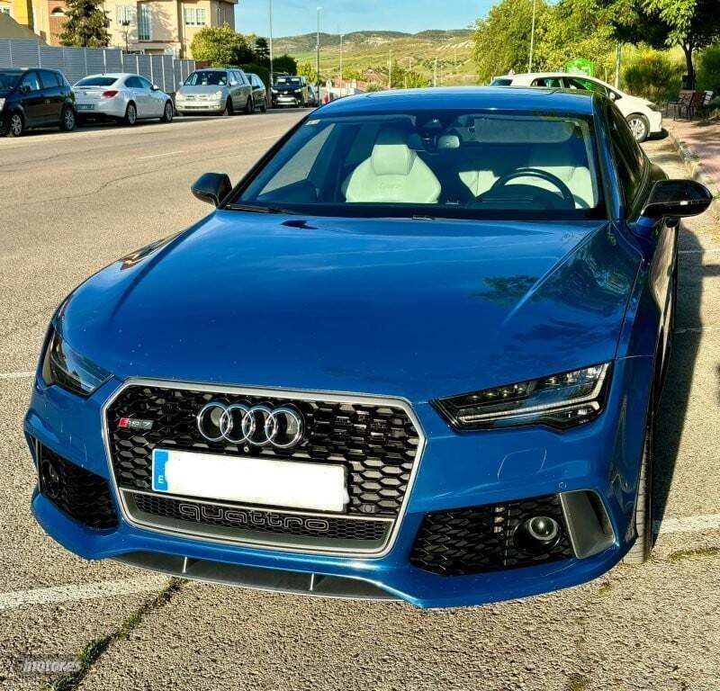 Usado Audi RS7 Performance 605 CV (444 kW) 2016 Azul Utilitario