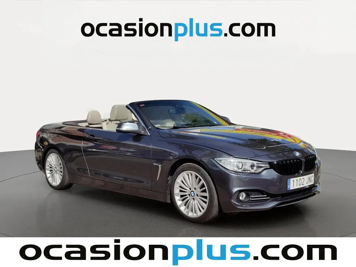 Usado BMW 420 184 CV (135 kW) 2016 Gris Descapotable