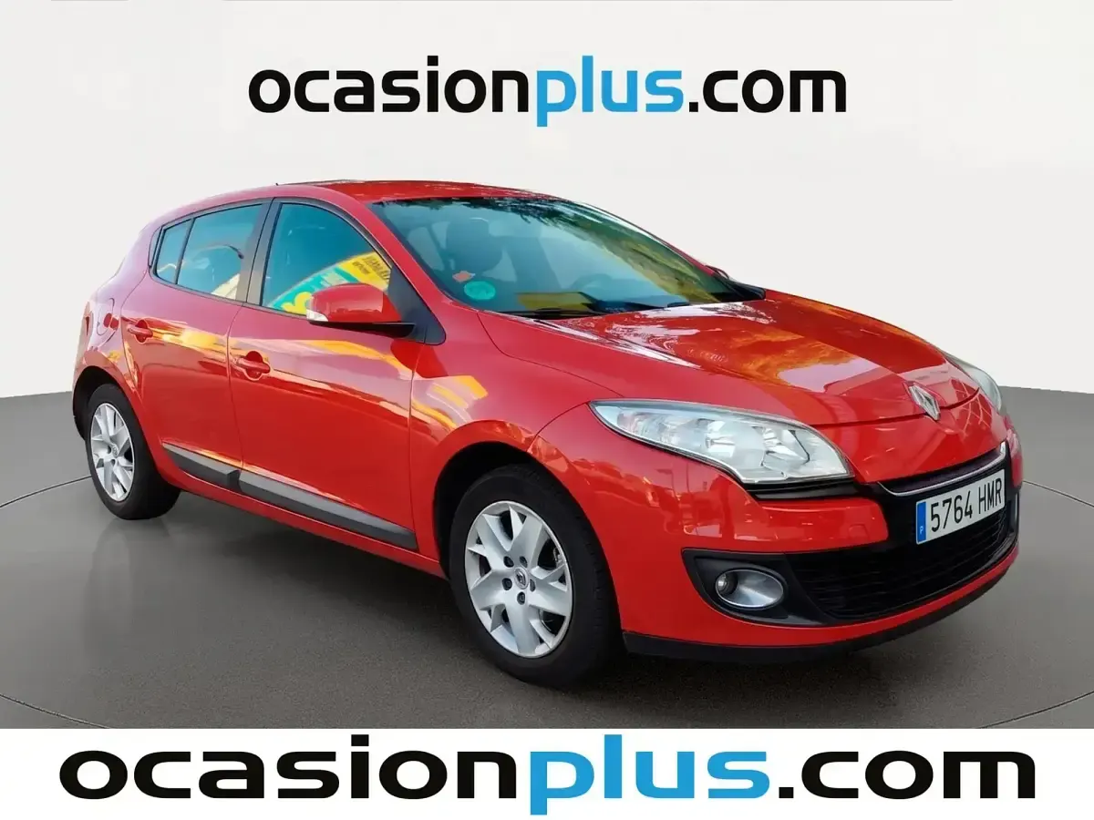 Usado Renault Mégane III Expression 116 CV (85 kW) 2012 Rojo Utilitario