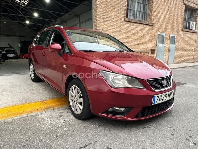 Granate Usado 2013 Seat Ibiza ST Style Familiar | 6400 € (Precio justo) - Imagen 1/4