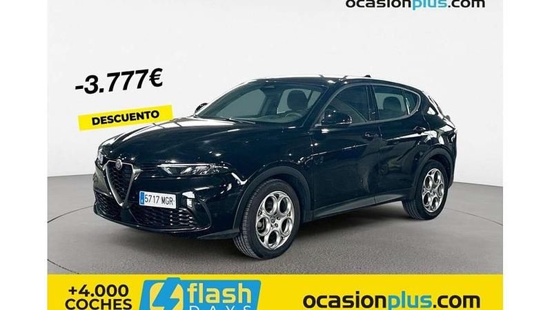Negro Usado 2023 Alfa Romeo Tonale Super SUV | 21.355 € (Precio justo) - Imagen 1/2