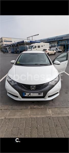 Blanco Usado 2014 Honda Civic Lifestyle Berlina | 8900 € (Precio justo) - Imagen 1/4