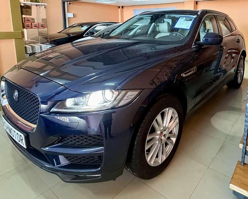 Usado Jaguar F-Pace Prestige 179 CV (131 kW) 2018 Azul SUV