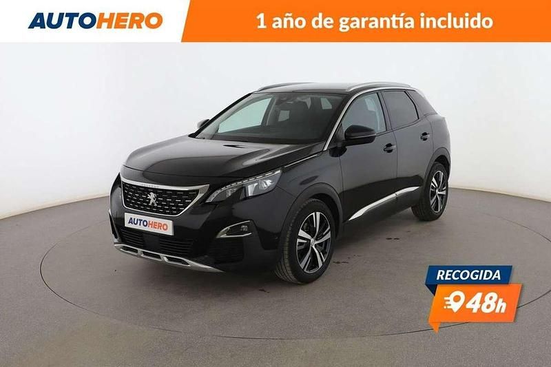 Negro Usado 2019 Peugeot 3008 Allure Monovolumen | 13.999 € (Precio justo) - Imagen 1/4