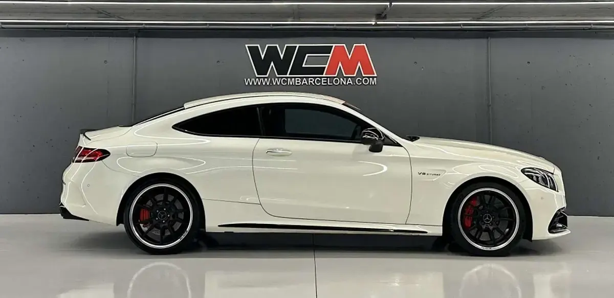 Usado Mercedes C63 AMG AMG 510 CV (375 kW) 2021 Blanco Coupe