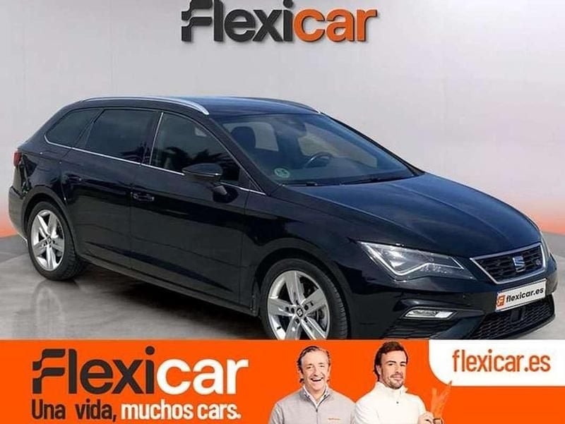 Negro Usado 2019 Seat Leon ST FR Familiar | 13.890 € (Buen precio) - Imagen 1/4