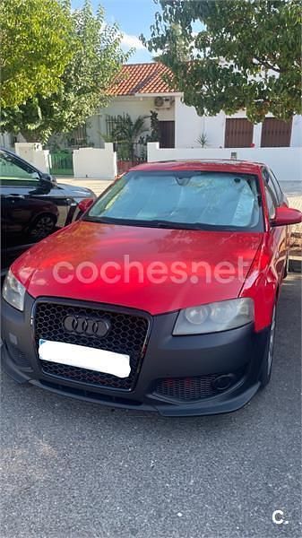 Rojo Usado 2007 Audi A3 S-Line Berlina | 7000 € (Buen precio) - Imagen 1/4
