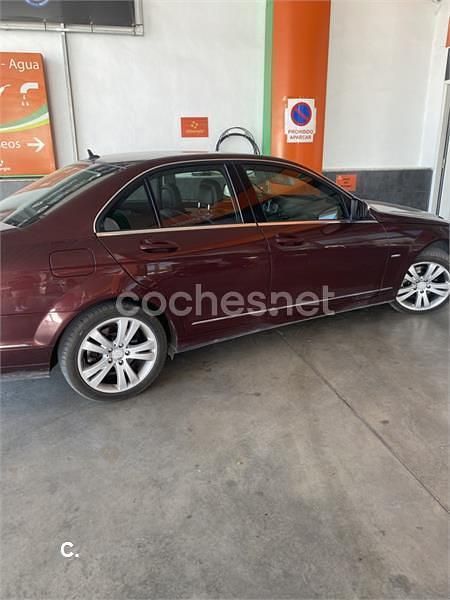 Granate Usado 2008 Mercedes C220 Avantgarde Berlina | 10.800 € (Precio justo) - Imagen 1/4