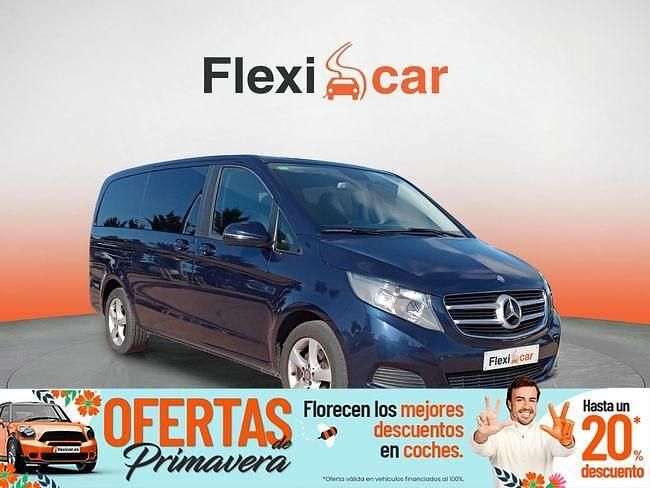 Usado Mercedes V200 Avantgarde 136 CV (100 kW) 2016 Azul Monovolumen