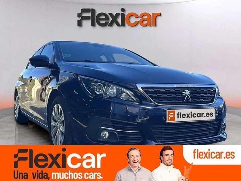 Azul Usado 2020 Peugeot 308 Style Utilitario | 9890 € (Precio justo) - Imagen 1/4