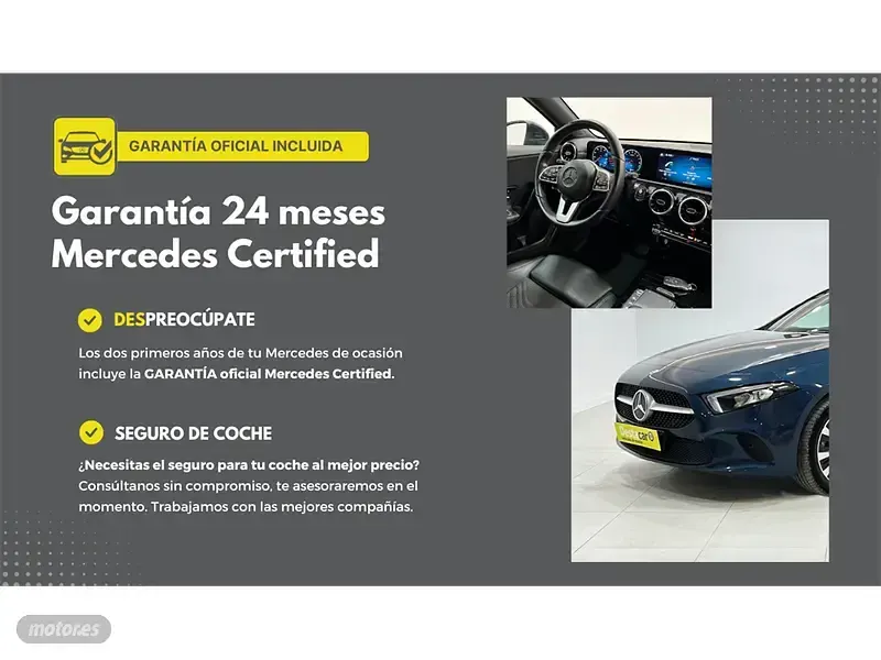 Usado Mercedes A250 218 CV (160 kW) 2021 Plateado Berlina
