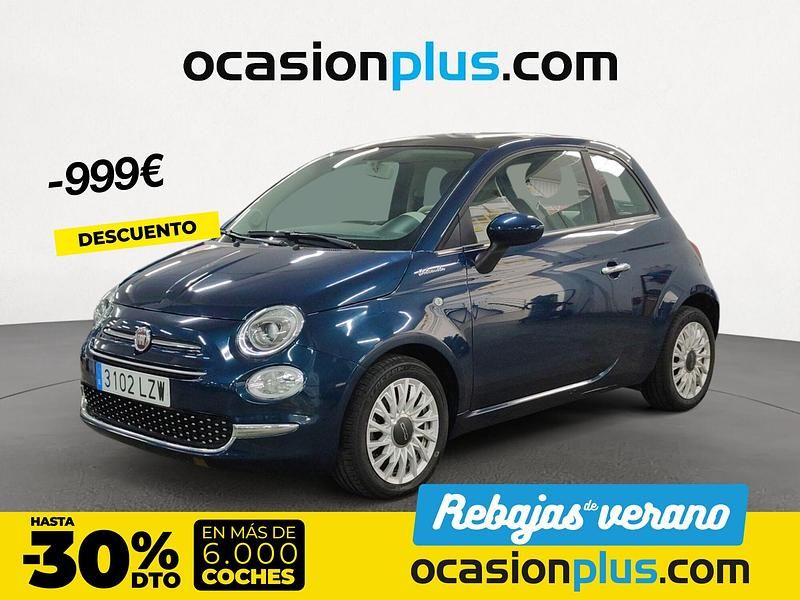 Azul Usado 2022 Fiat 500 Dolcevita Utilitario | 10.990 € (Precio justo) - Imagen 1/4