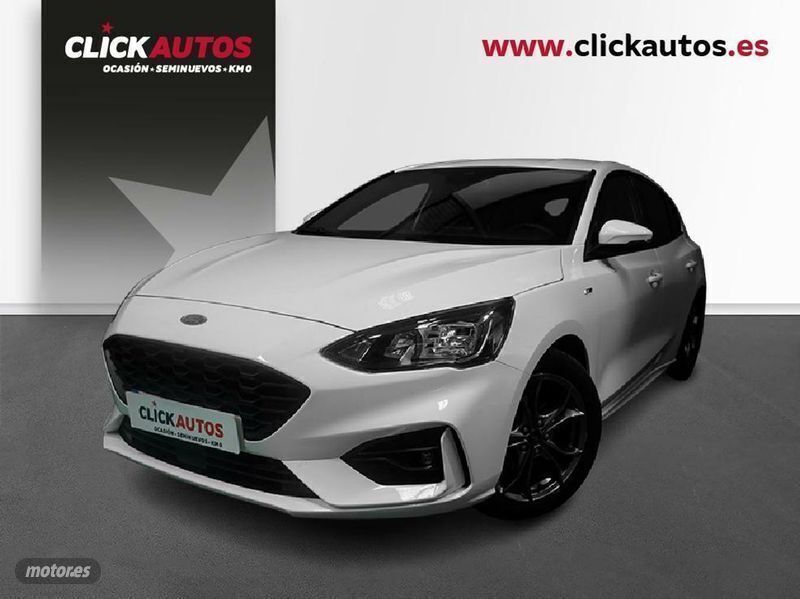 Blanco Usado 2022 Ford Focus ST-Line Berlina | 16.350 € (Buen precio) - Imagen 1/4