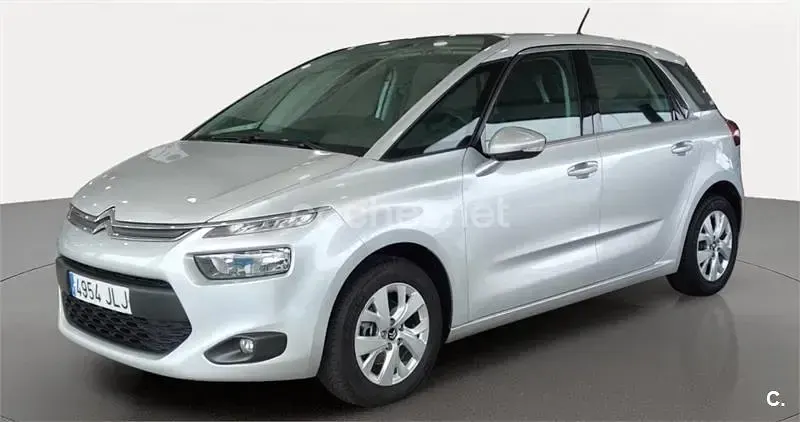 Usado Citroën C4 Picasso Live 130 CV (95 kW) 2016 Gris / plata Monovolumen
