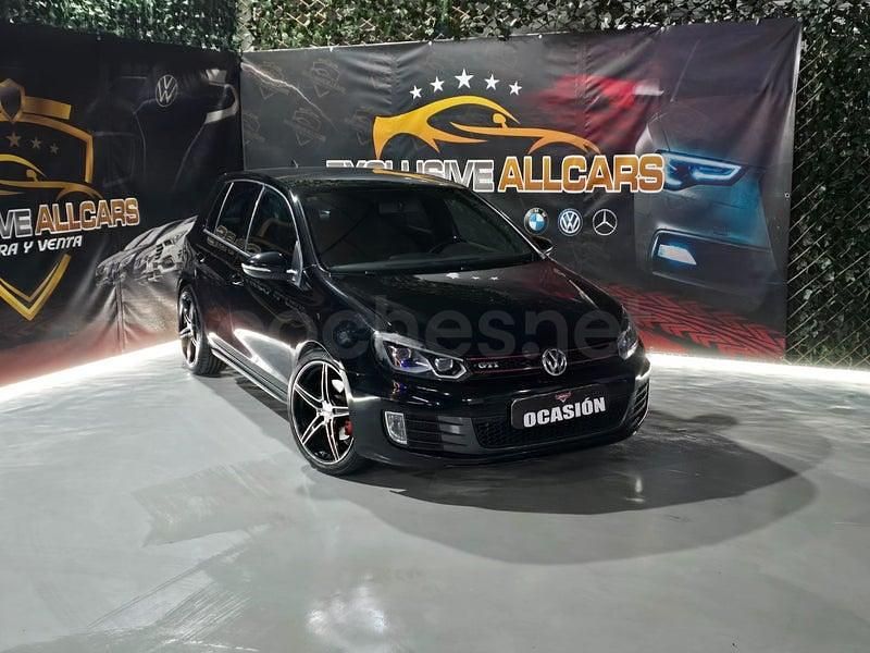Usado VW Golf VI GTI 210 CV (154 kW) 2011 Negro Utilitario