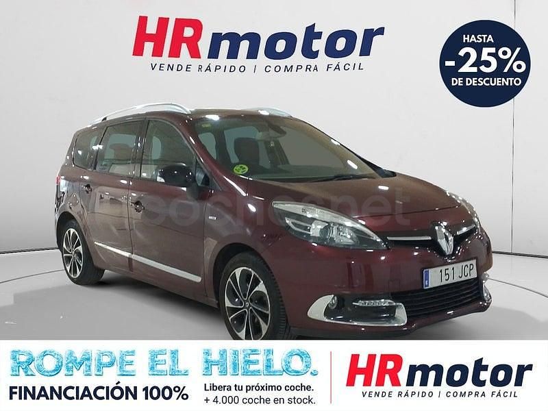 Usado Renault Grand Scénic III Bose Edition 130 CV (95 kW) 2015 Granate Monovolumen