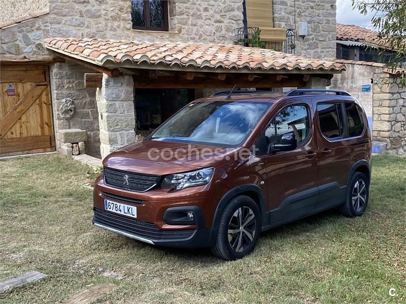 Occasion Peugeot Rifter GT-line 130 PK (95 kW) 2020 Bruin MPV
