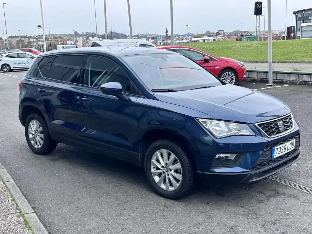 Begagnad Seat Ateca Ecomotive 116 HK (85 kW) 2019 Blå SUV