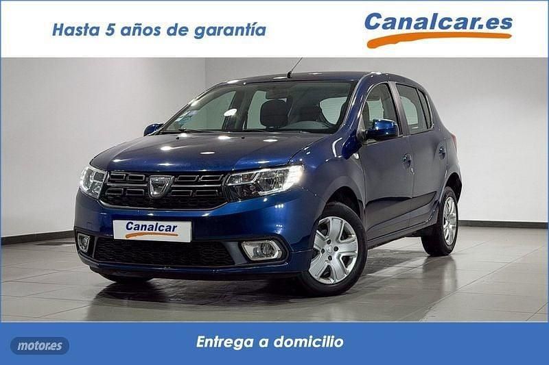 Usado Dacia Sandero Comfort 90 CV (66 kW) 2019 Azul Berlina