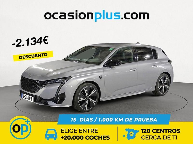 Gris Usado 2024 Peugeot 308 GT Berlina | 23.480 € (Caro) - Imagen 1/4