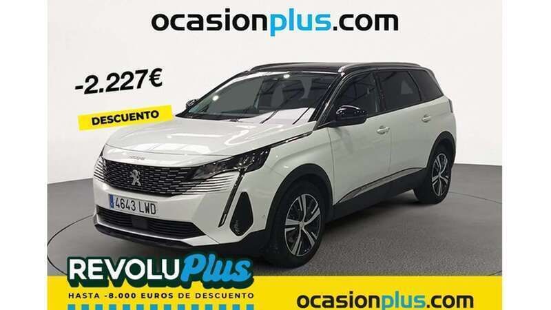 Blanco Usado 2022 Peugeot 5008 Allure Monovolumen | 22.273 € (Buen precio) - Imagen 1/4