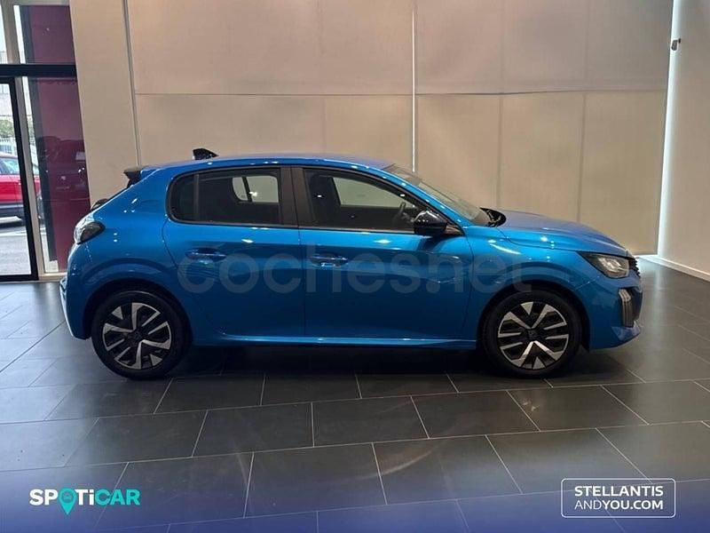 Usado Peugeot 208 Active 100 CV (73 kW) 2024 Azul Utilitario