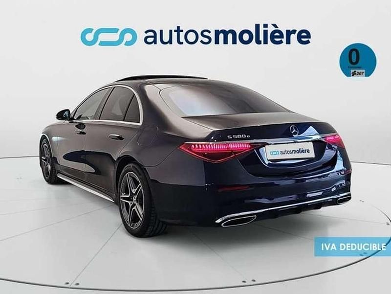 Usado Mercedes S580 510 CV (375 kW) 2024 Azul Berlina