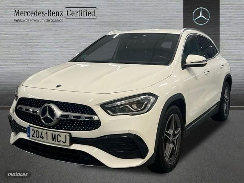 Blanco Usado 2022 Mercedes GLA200 AMG line SUV | 31.400 € (Super precio) - Imagen 1/4