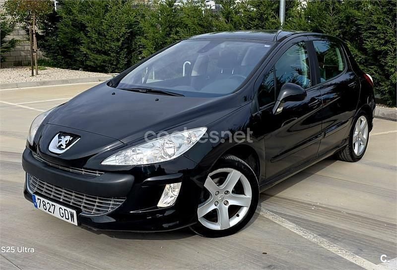 Usado Peugeot 308 Sport 120 CV (88 kW) 2008 Negro Berlina