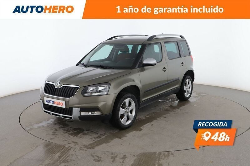 Verde Usado 2015 Skoda Yeti SUV | 9499 € (Super precio) - Imagen 1/3