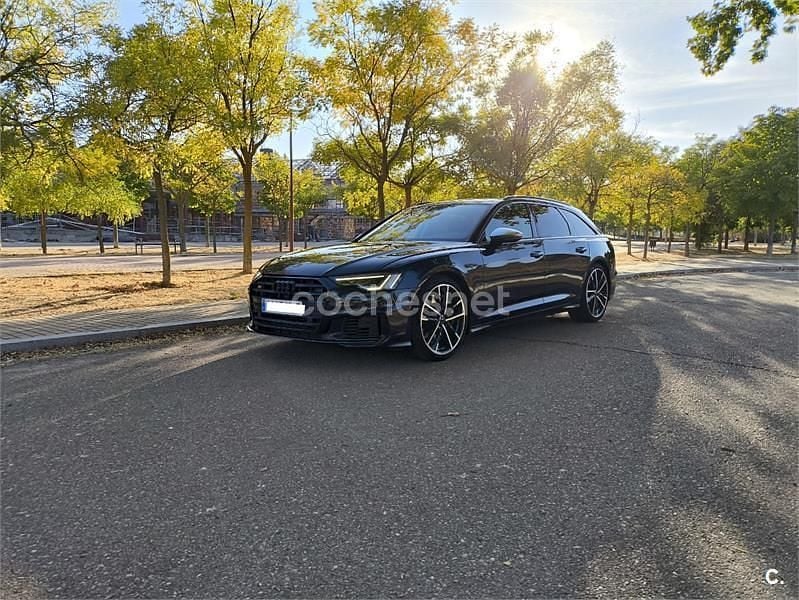 Usado Audi A6 Sport 350 CV (257 kW) 2019 Azul Familiar