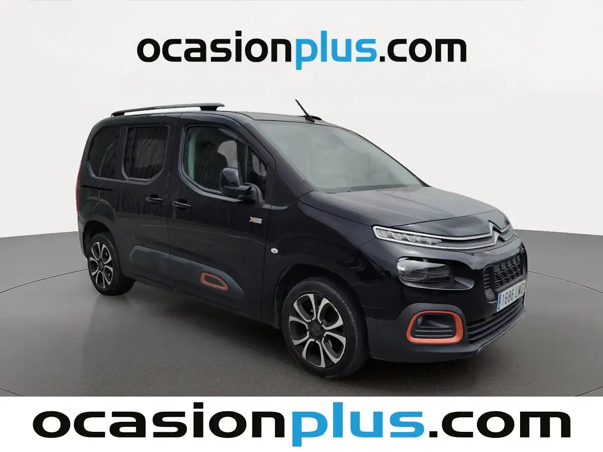 Usado Citroën e-Berlingo Shine 102 CV (75 kW) 2021 Negro Monovolumen