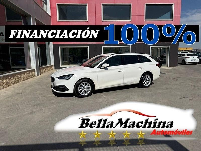Blanco Usado 2021 Seat Leon Style Familiar | 16.450 € (Precio justo) - Imagen 1/4