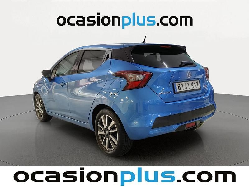 Usado Nissan Micra N-Connecta 90 CV (66 kW) 2019 Azul Utilitario