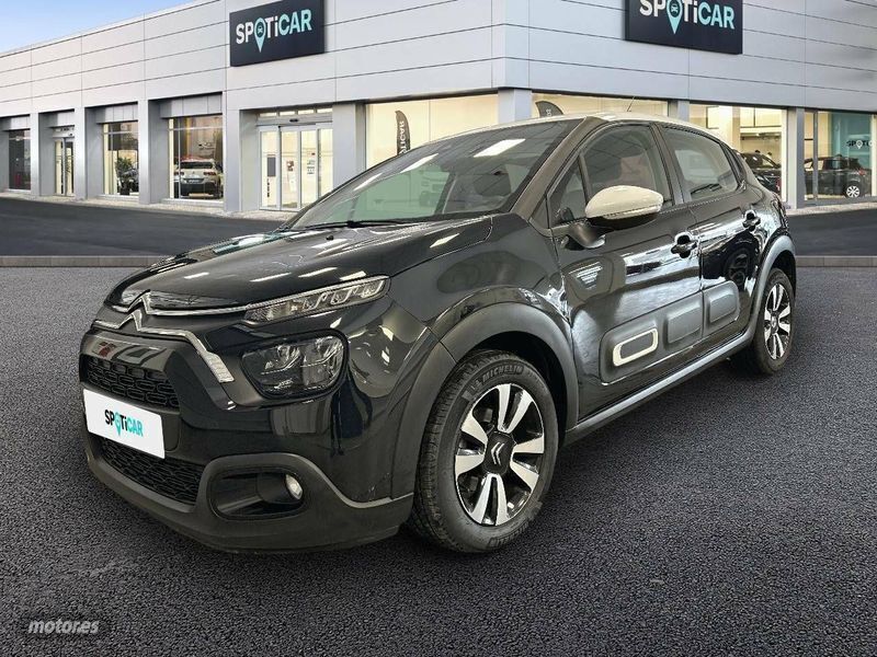 Usado Citroën C3 Feel 83 CV (61 kW) 2021 Negro Utilitario