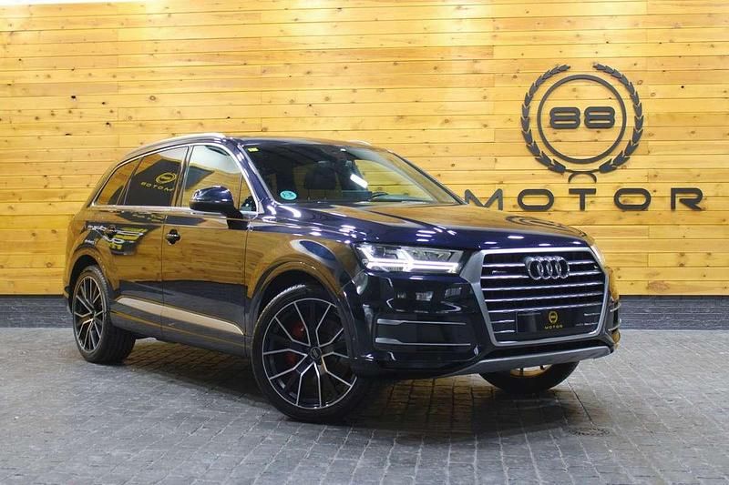 Azul Usado 2015 Audi Q7 Design SUV | 30.970 € (Un poco caro) - Imagen 1/4