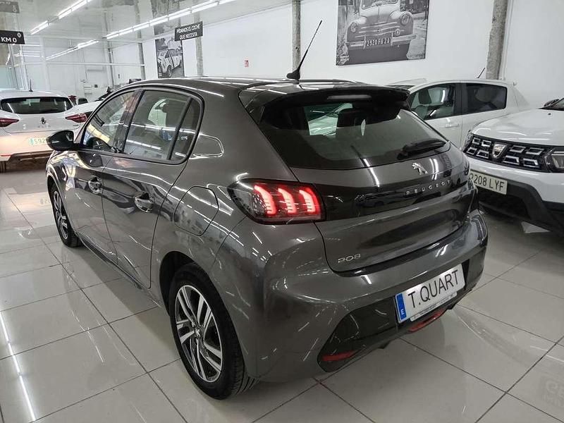 Usado Peugeot 208 Allure 102 CV (75 kW) 2020 Gris Utilitario