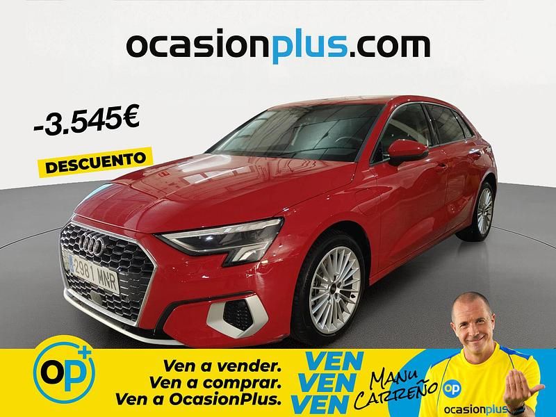 Usado Audi A3 e-tron Advanced Plus 204 CV (150 kW) 2024 Rojo Utilitario