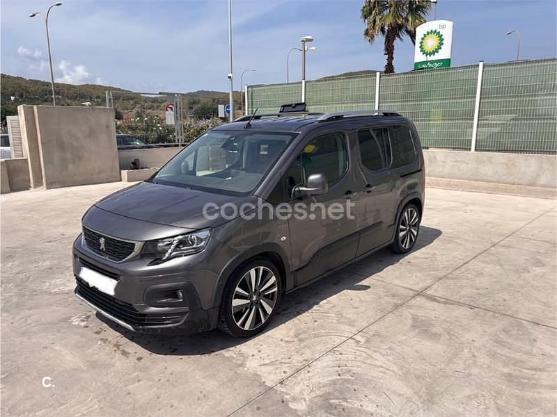 Gris / plata Usado 2020 Peugeot Rifter Allure Monovolumen | 16.500 € (Buen precio) - Imagen 1/4