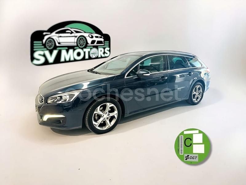 Azul Usado 2015 Peugeot 508 Active Familiar | 10.990 € (Precio justo) - Imagen 1/4