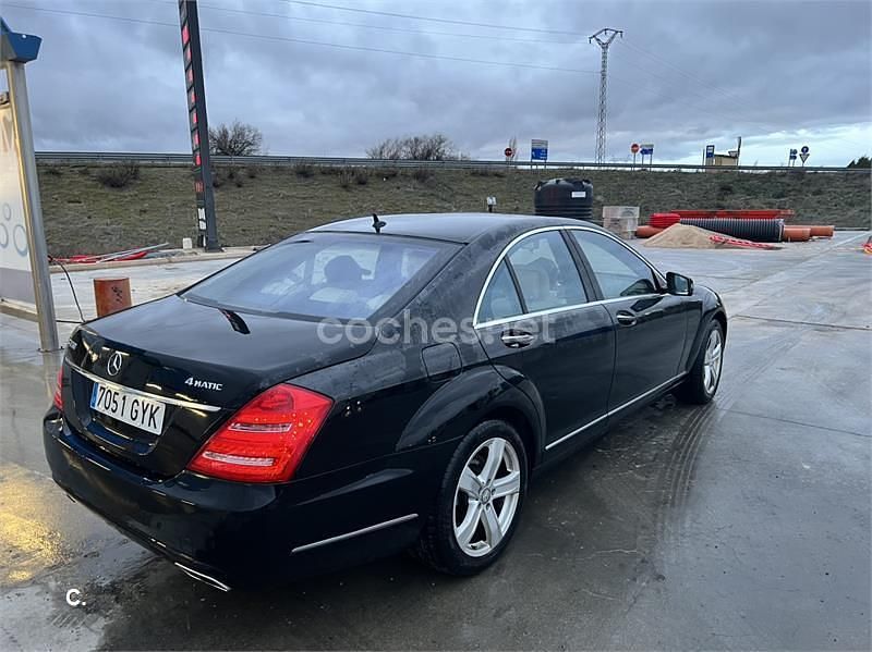 Usado Mercedes S500 388 CV (285 kW) 2010 Negro Berlina