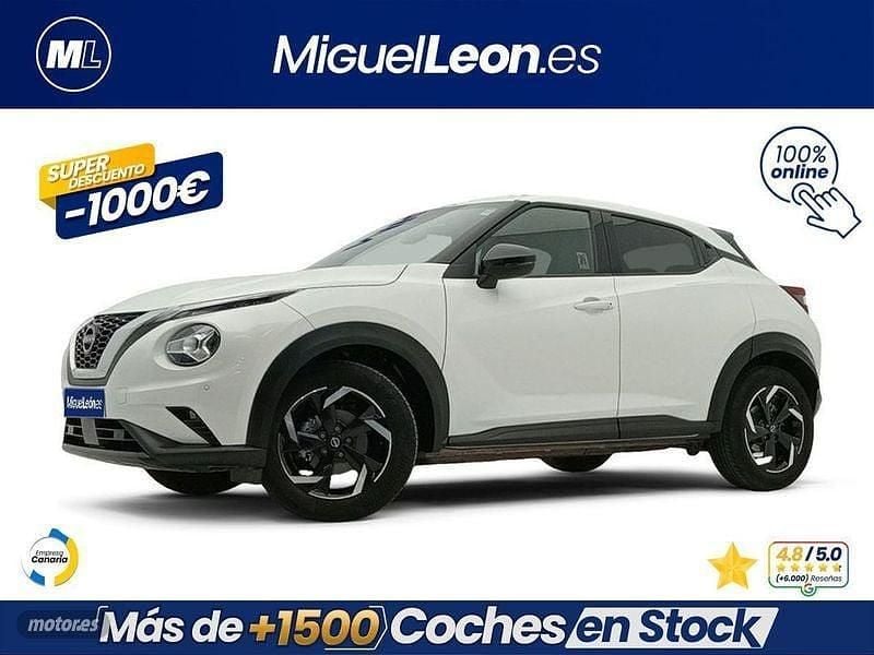 Blanco Usado 2024 Nissan Juke Acenta SUV | 18.985 € (Buen precio) - Imagen 1/3