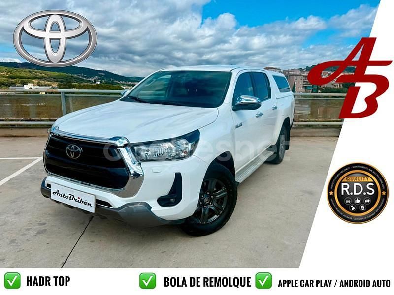 Usado Toyota HiLux 204 CV (150 kW) 2022 Blanco Recogida