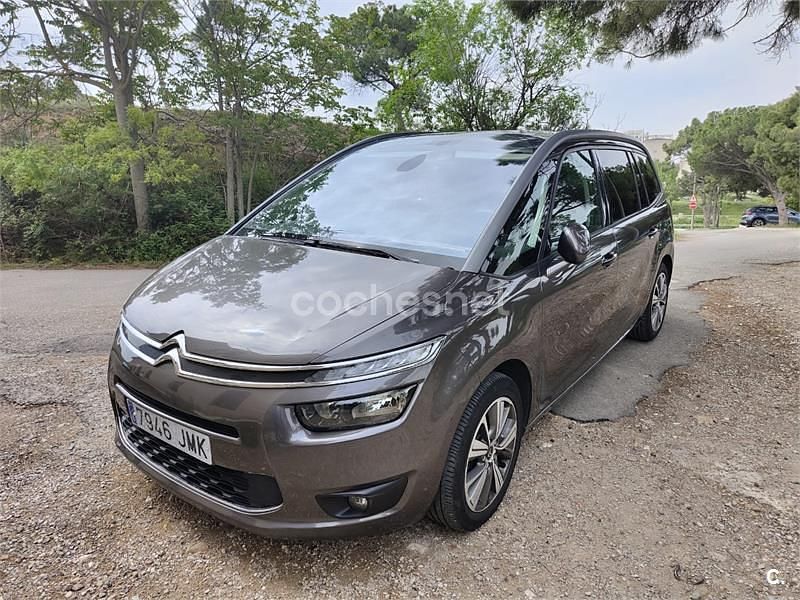 Usado Citroën Grand C4 Picasso Feel 150 CV (110 kW) 2016 Negro Monovolumen
